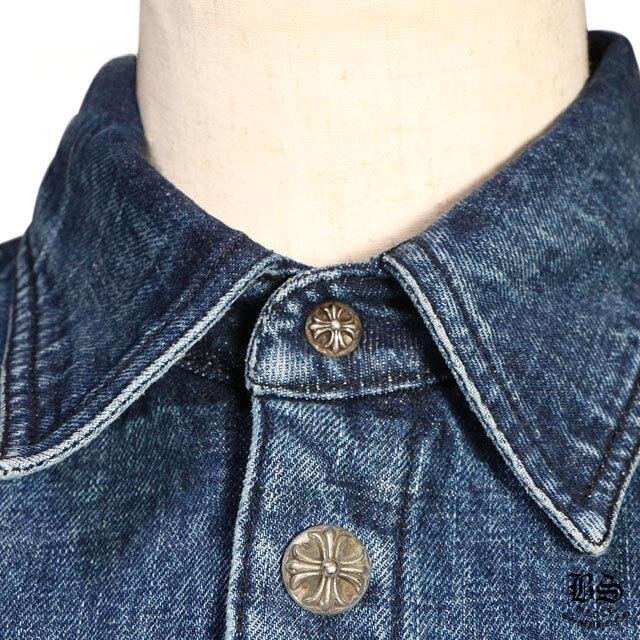 CHROME HEARTS Work Dog Indigo Denim Jacket – クロムハーツ
