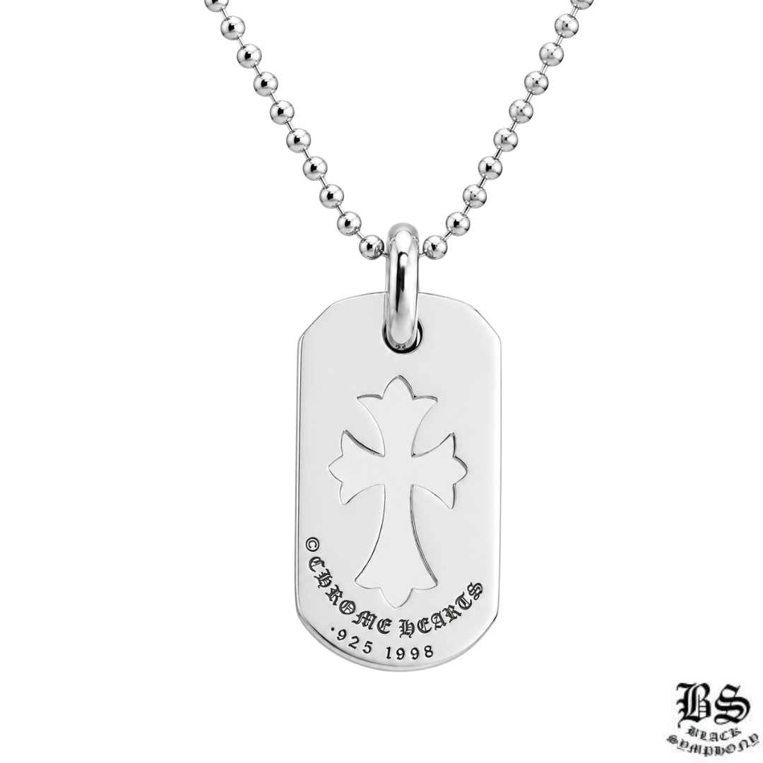 CHROME HEARTS クロムハーツ カットアウトクロスドッグタグ(ラージ) ドッグタグ｜925シルバー