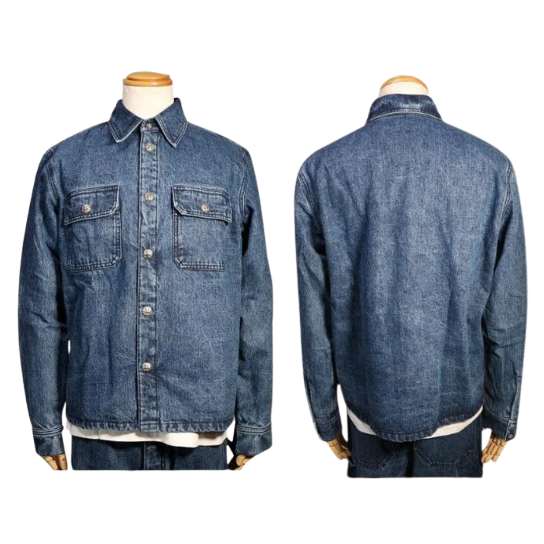 CHROME HEARTS クロムハーツ ワークドッグ インディゴ デニムジャケット