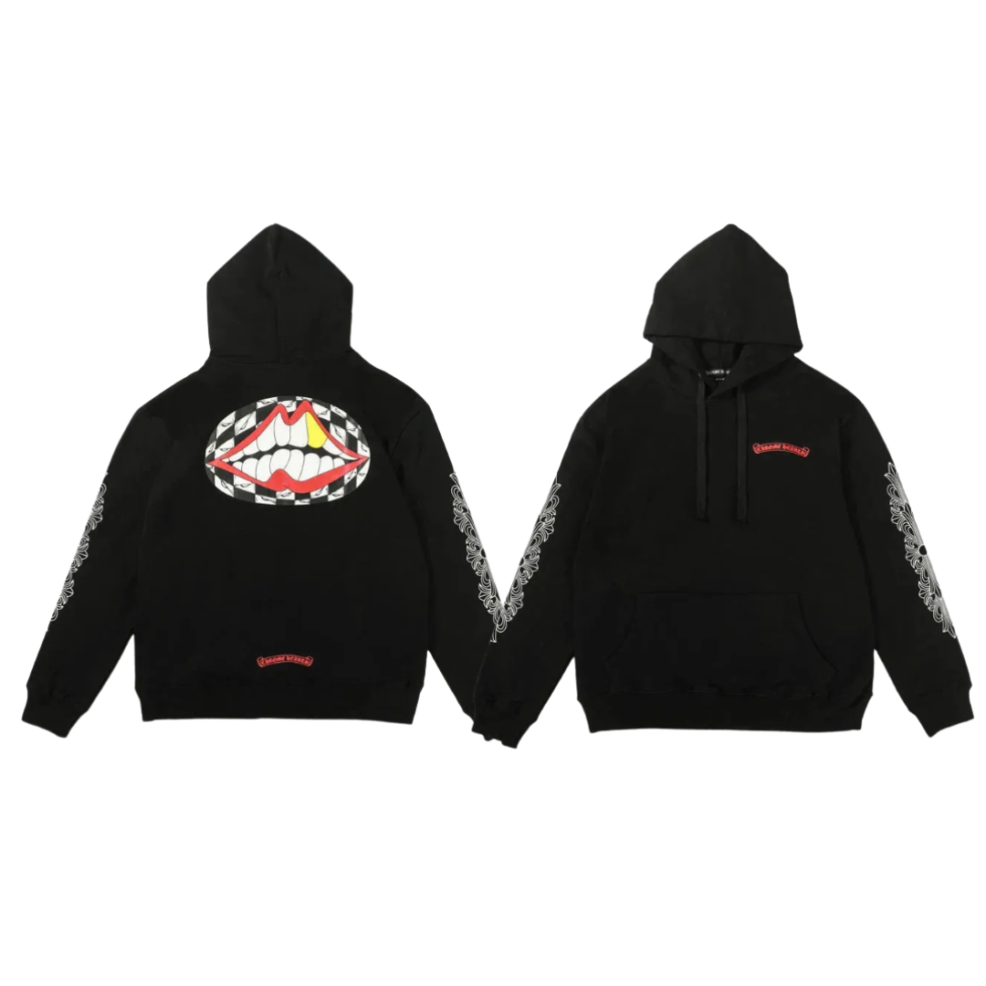 Chrome Hearts クロムハーツ  matty boyマッティボーイ CHOMPERチョンパー スウェットパーカー/ トップス ブラック