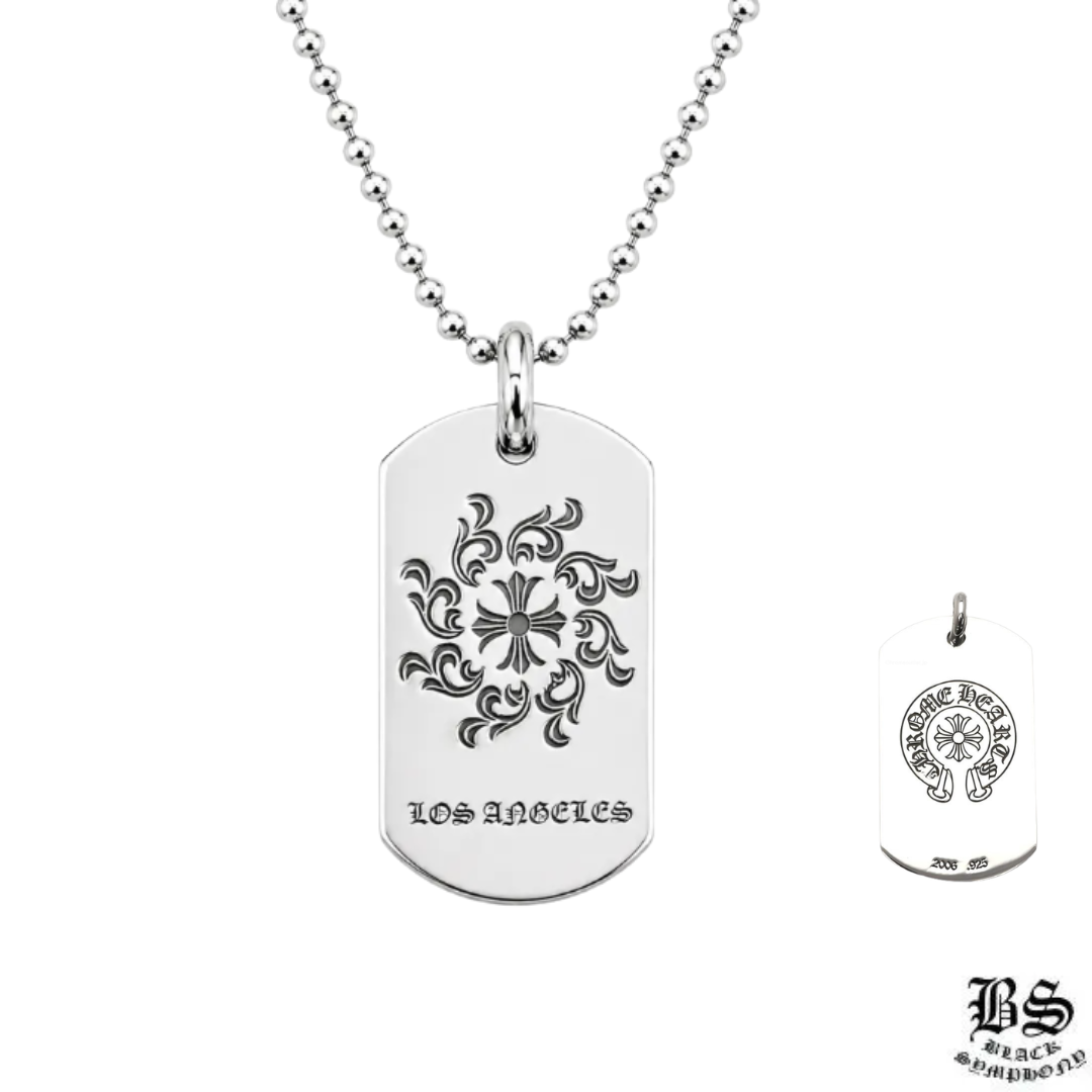 CHROME HEARTS クロムハーツ CHシャイン ドッグタグ ロサンゼルス限定 ドッグタグ｜925シルバー