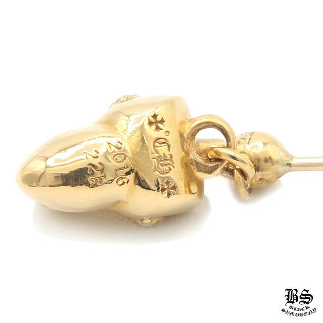クロムハーツ ディノヘッド ピアス 22K