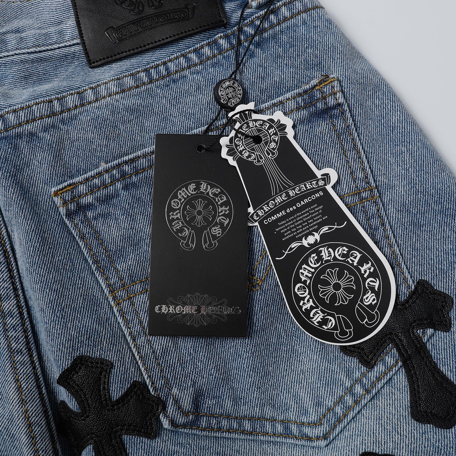 【Chrome Hearts】クロムハーツ 新作デニムショートパンツ 9919