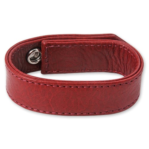 【CHROME HEARTS　クロムハーツ　Bracelet　ブレスレット】3ボタン2スナップレザーブレスレット