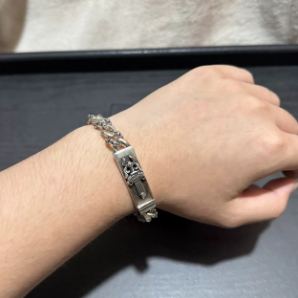 ブレスレット メンズ ダガー シルバー シルバーブレスレット 太め ステンレスブレスレット アレルギーに優しい ブレス かっこいい おしゃれ