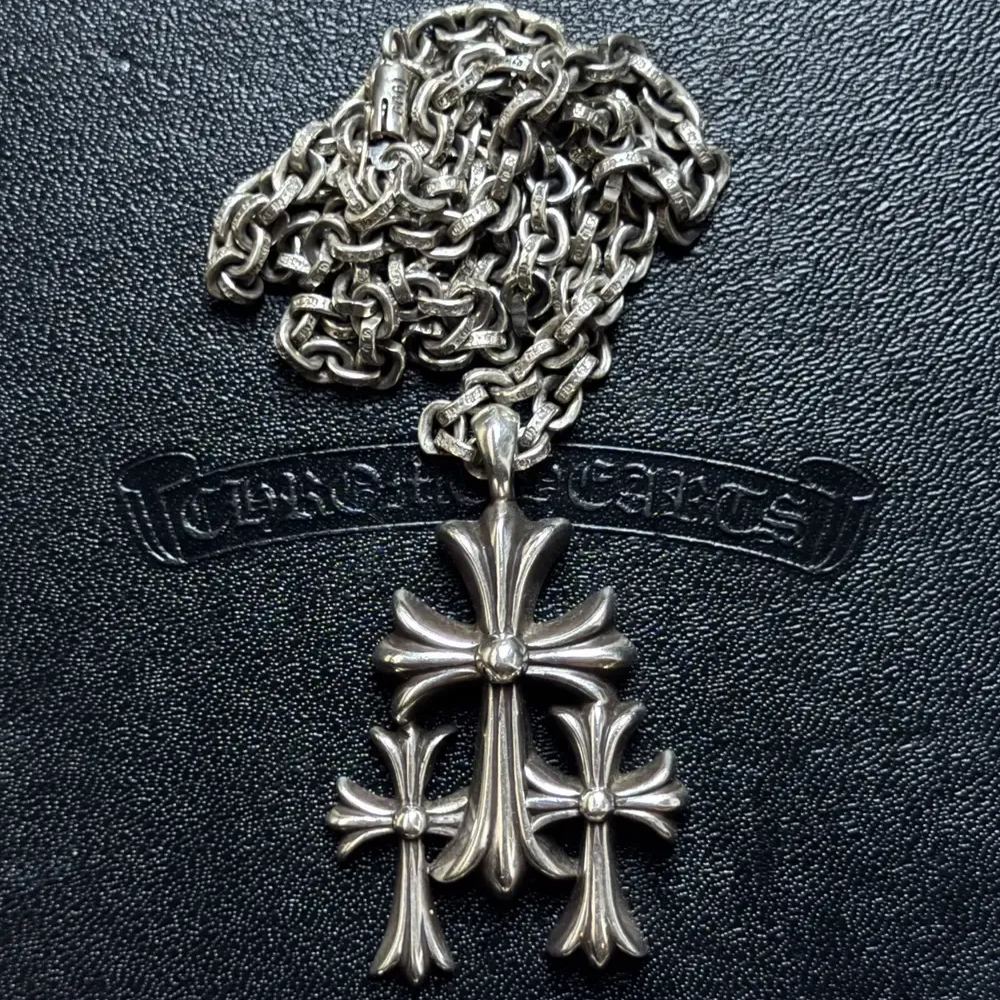 Chrome Hearts クロムハーツ トライデントペンダント 20インチ チェーンセット シルバー925 メンズ レディース