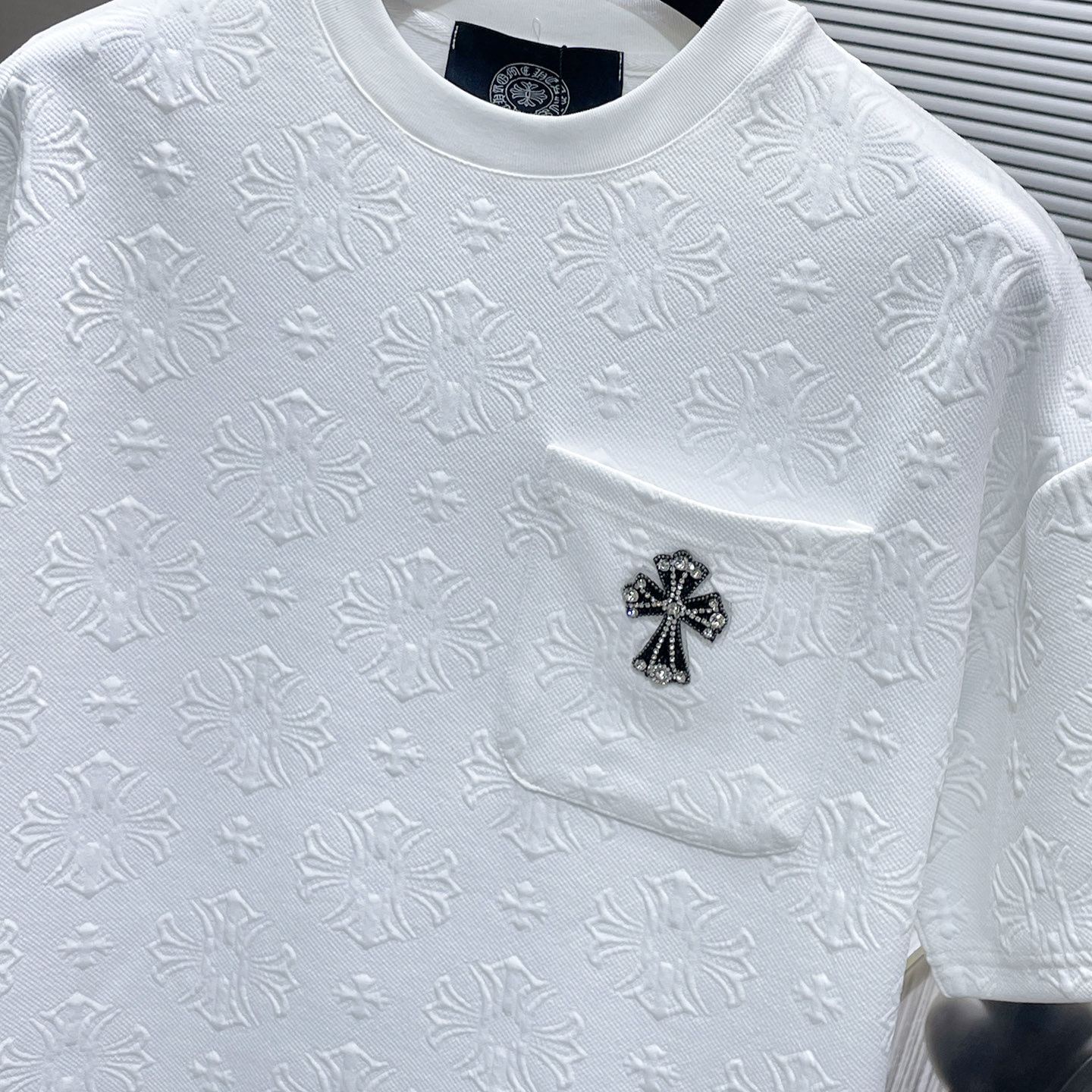Chrome Hearts-クロムハーツ 春夏新作 カジュアル 半袖Tシャツ+ハーフパンツ セットアップ 通気性抜群 ソフトな肌触り