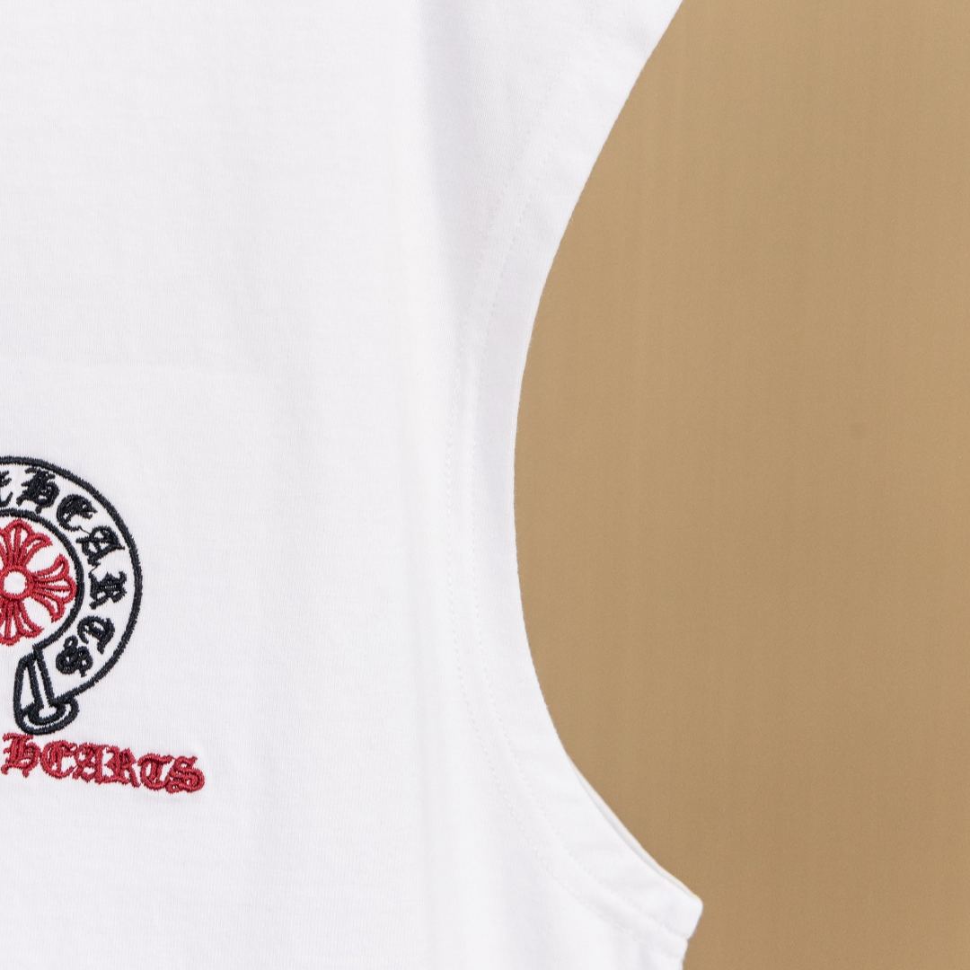 CH Chrome Hearts ノースリーブ クルーネックTシャツ タンクトップ -3
