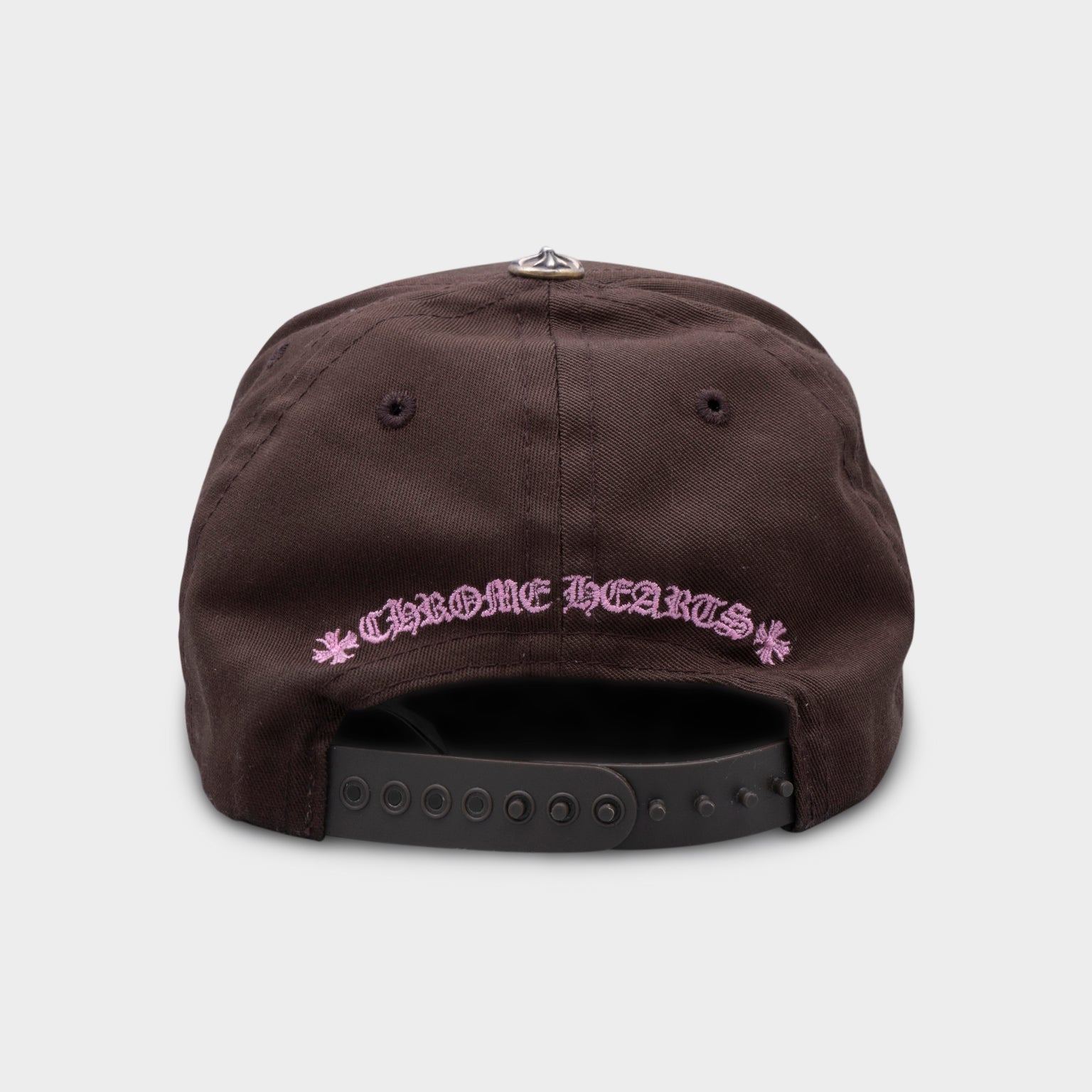 クロムハーツ chrome hearts ベースボールキャップ ブラウン/ピンク