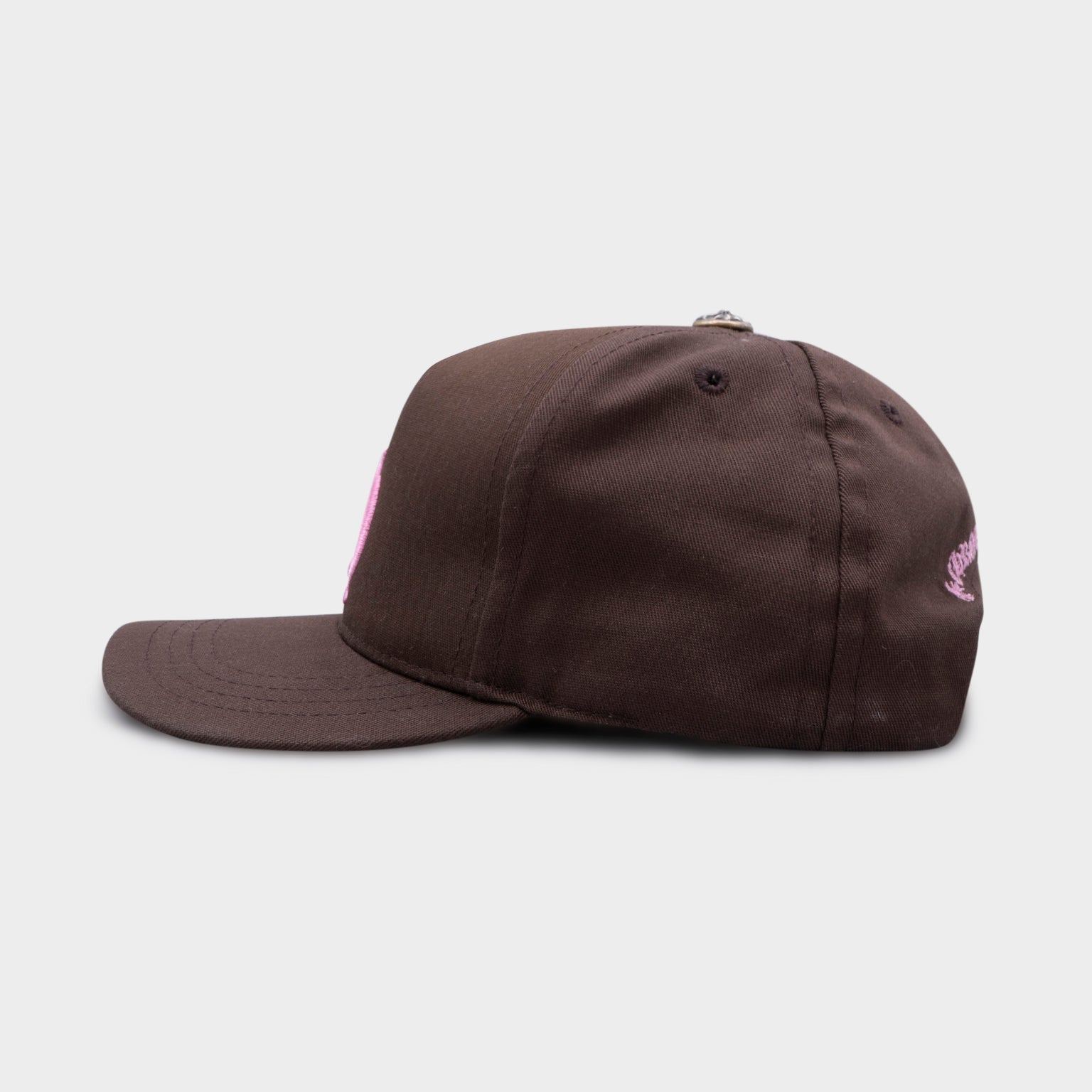 クロムハーツ chrome hearts ベースボールキャップ ブラウン/ピンク