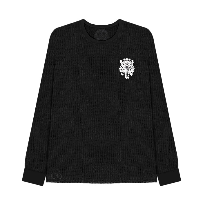 CHROME HEARTS / クロムハーツ ダガー ワッフル サーマル ロングスリーブ Tシャツ chdaggerwaffllt