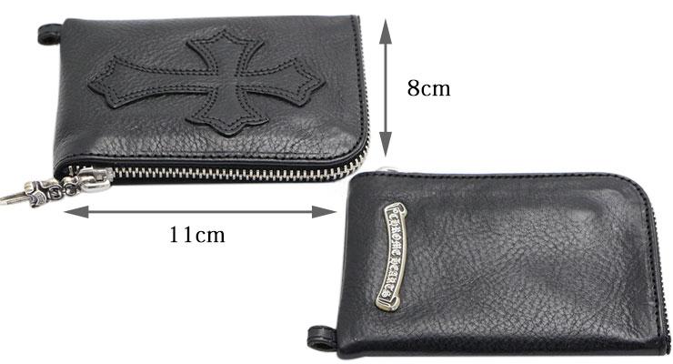 【激レア】クロムハーツ　タイニーウォレット　セメタリークロス CHROME HEARTS クロムハーツ タイニー ZIP 1セメタリークロスパッチ