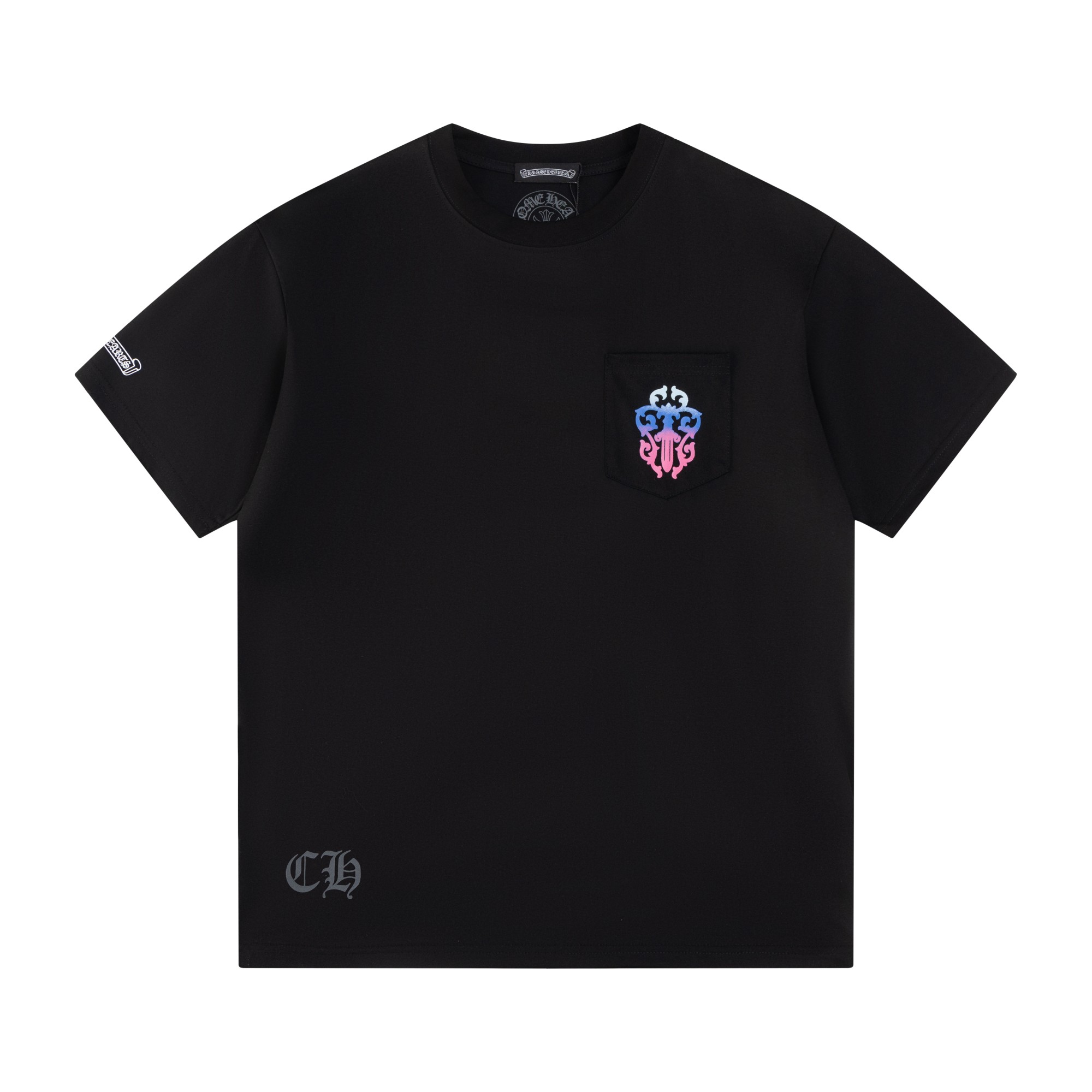 【Chrome Hearts】グラデーション ダガー Tシャツ 黒