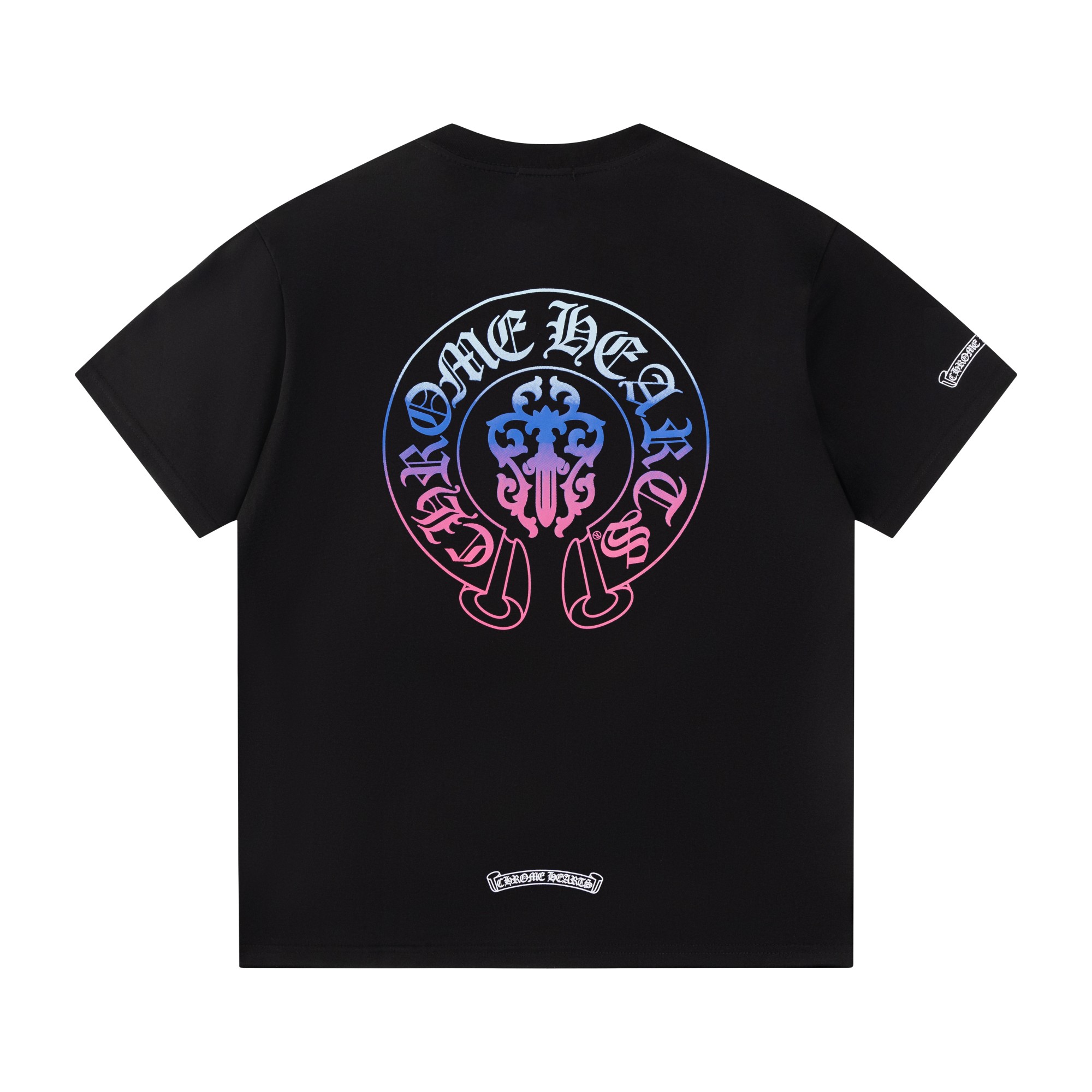 【Chrome Hearts】グラデーション ダガー Tシャツ 黒