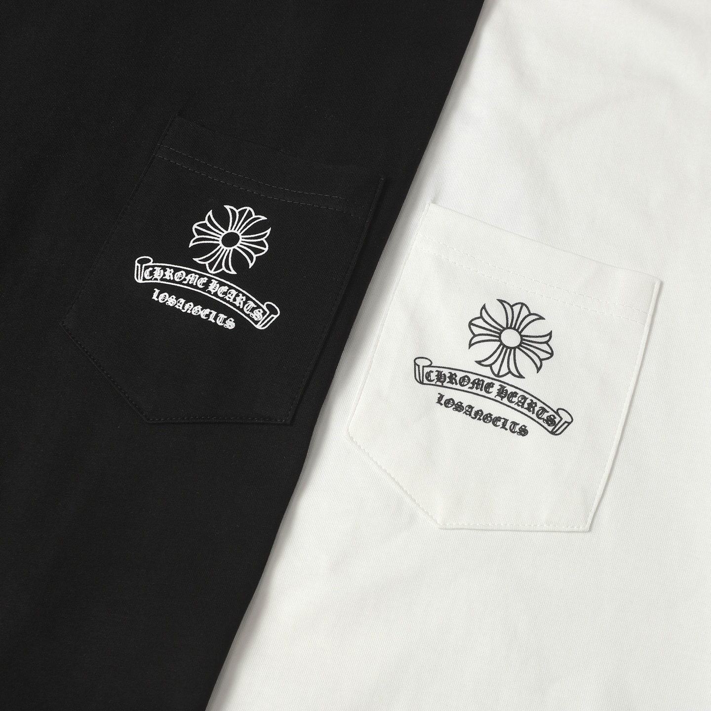 Chrome Hearts Tシャツ黒&白 H0113