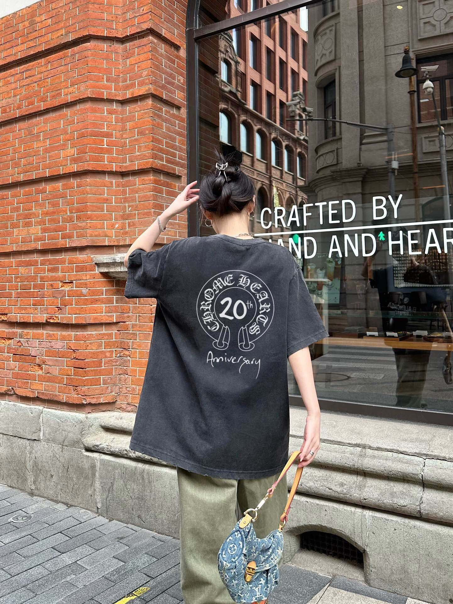Chrome Hearts Tシャツ黒&白 H0114