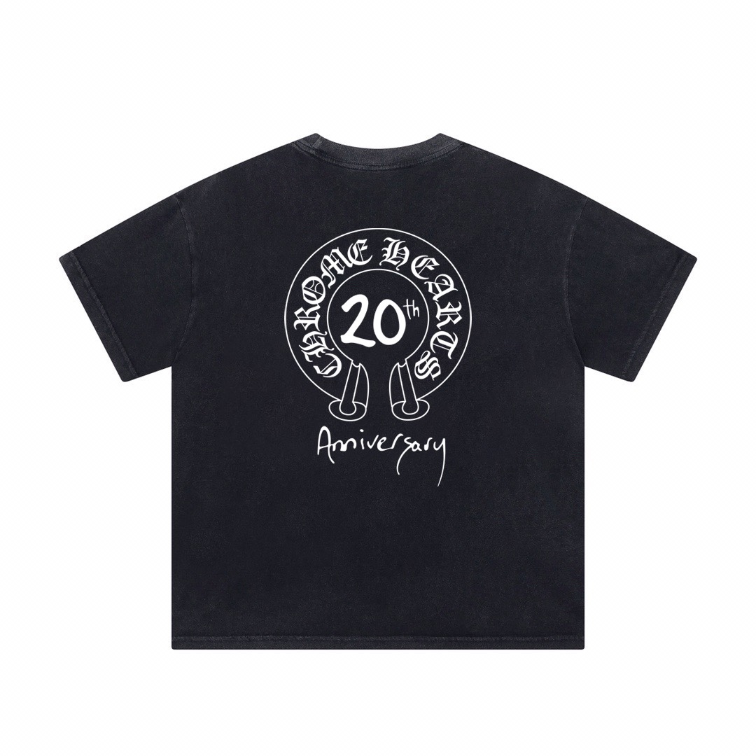 Chrome Hearts Tシャツ黒&白 H0114