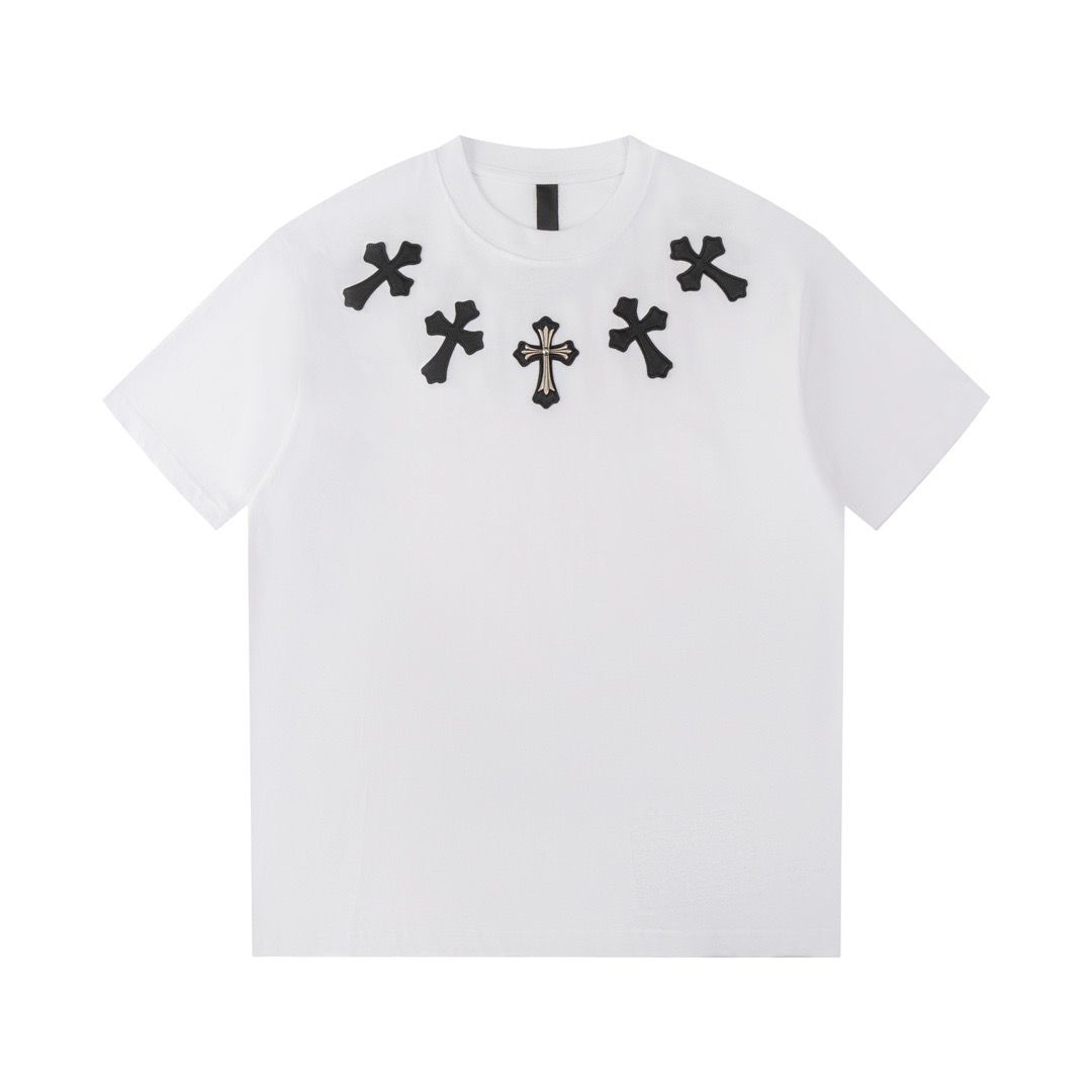 Chrome Hearts Tシャツ黒&白 H0115