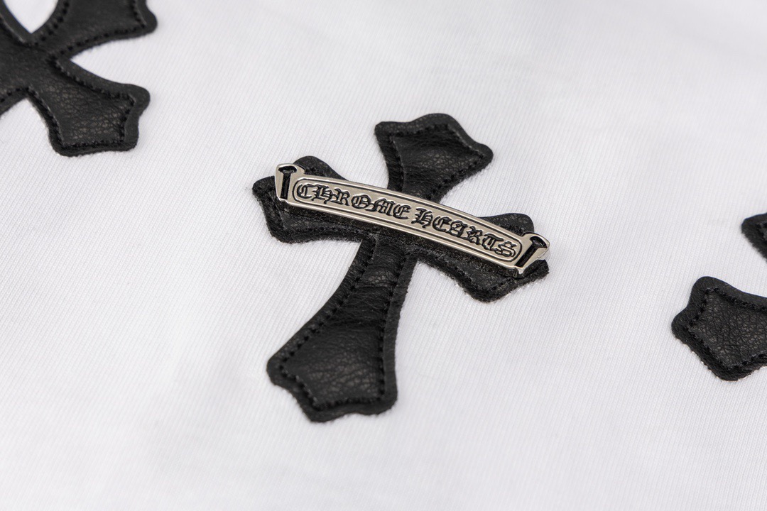 Chrome Hearts Tシャツ黒&白 H0115