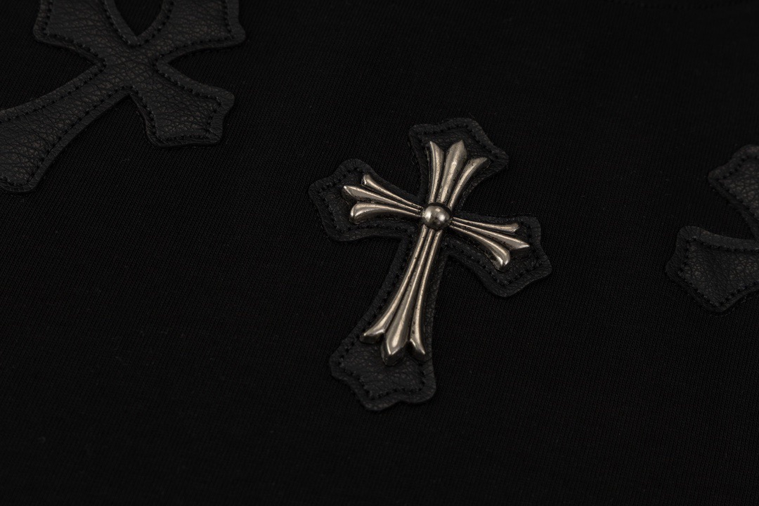 Chrome Hearts Tシャツ黒&白 H0115