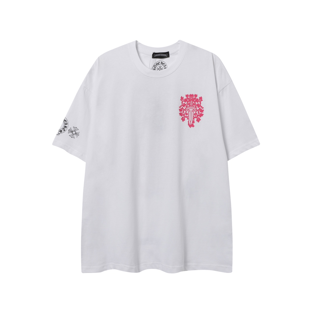 Chrome Hearts Tシャツ黒&白 H0142