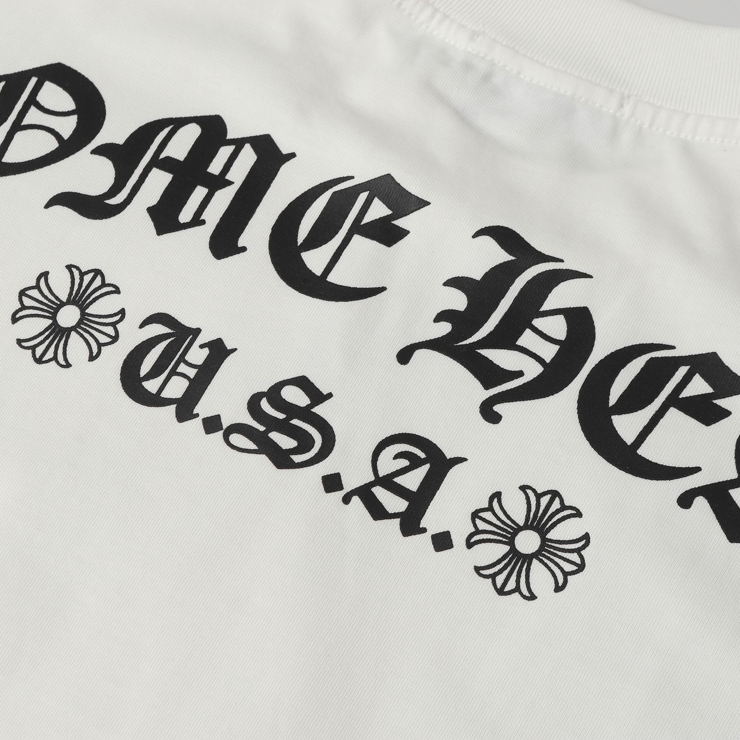 Chrome Hearts Tシャツ黒&白 H0149