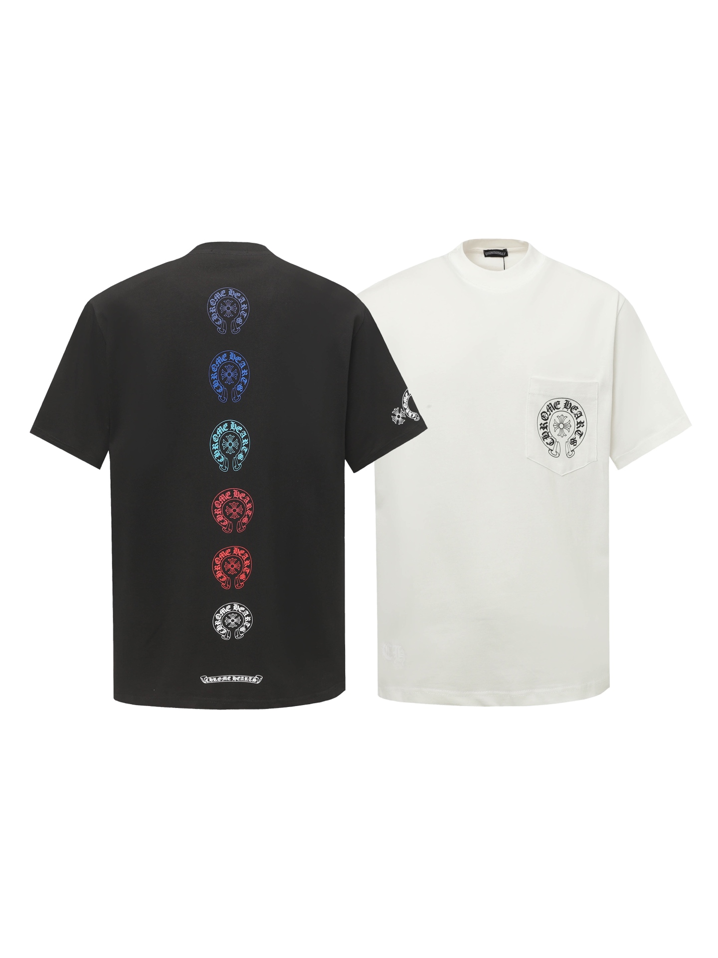 Chrome Hearts Tシャツ黒&白 H0150