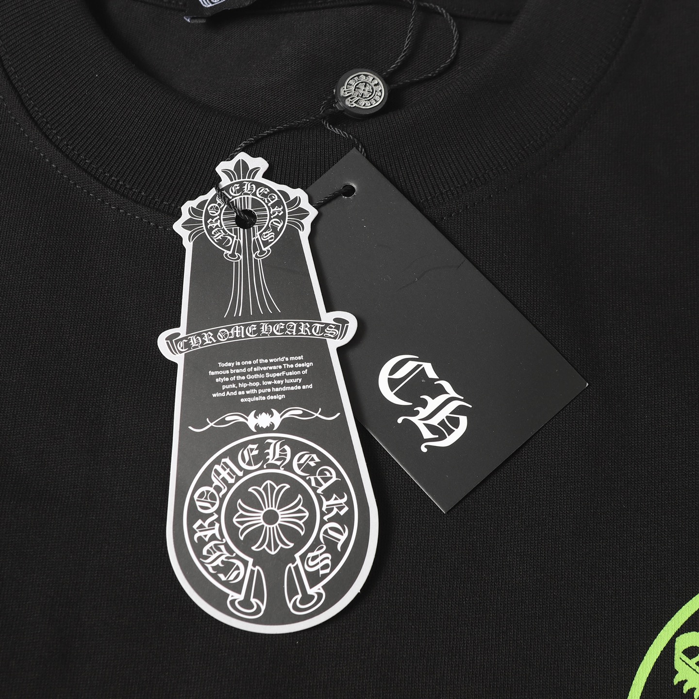 Chrome Hearts Tシャツ黒 H0151