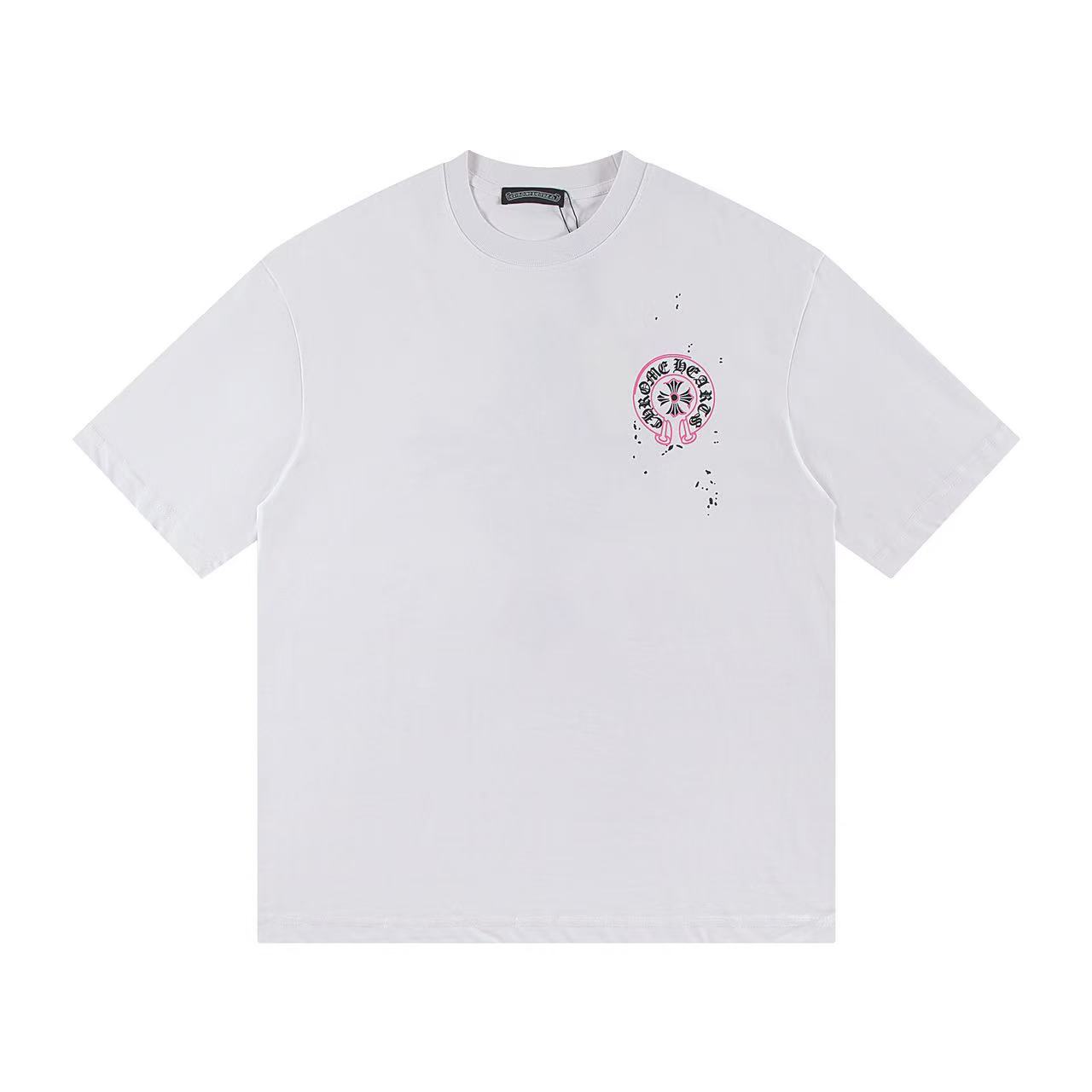 Chrome Hearts Tシャツ黒&白 H0154