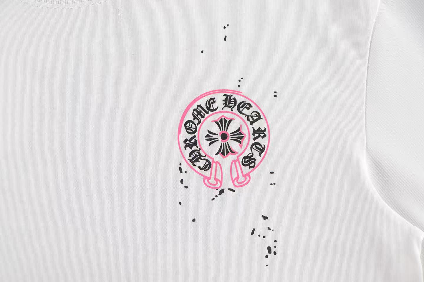 Chrome Hearts Tシャツ黒&白 H0154