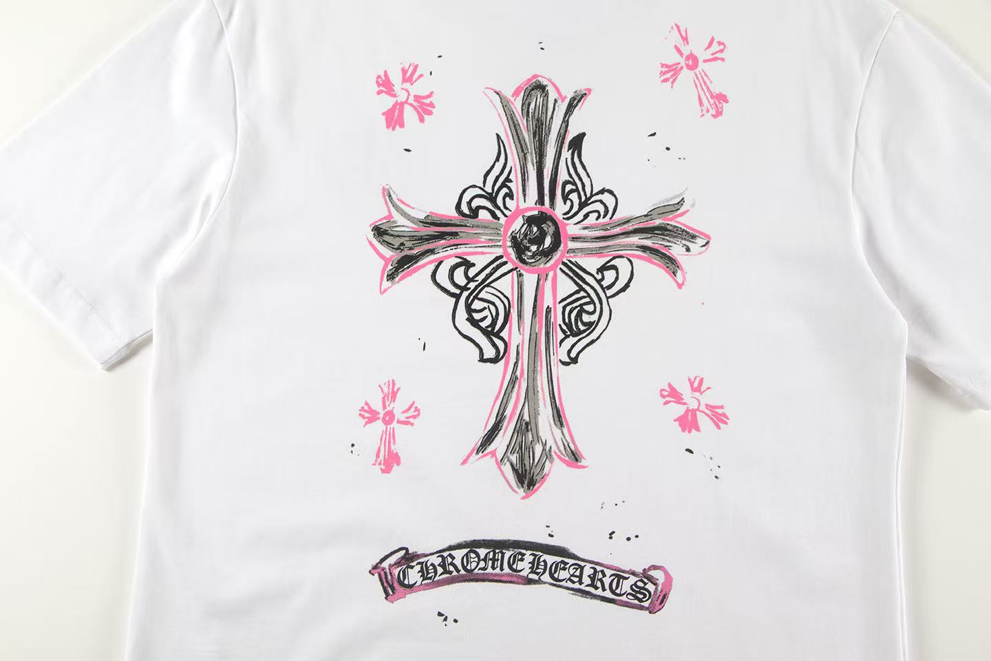 Chrome Hearts Tシャツ黒&白 H0154