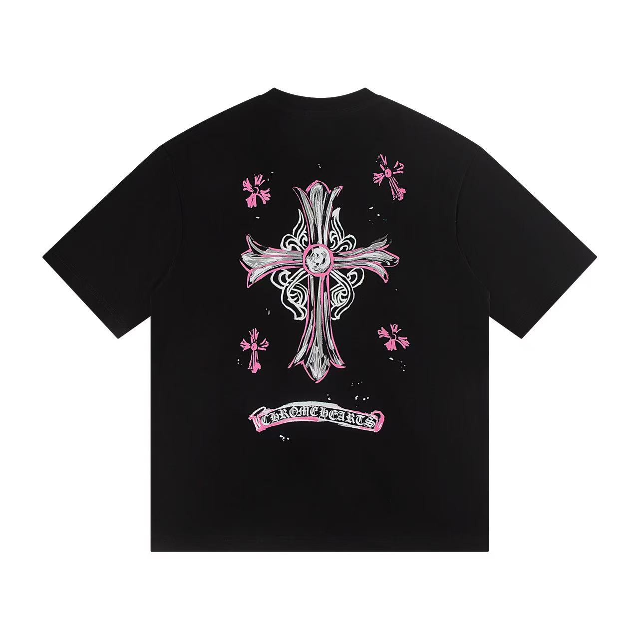Chrome Hearts Tシャツ黒&白 H0154