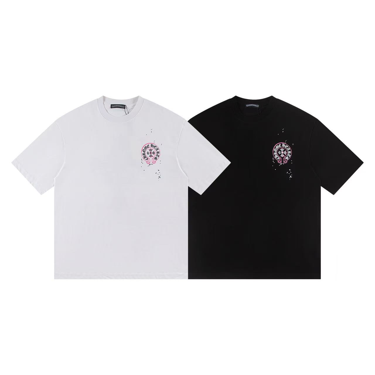 Chrome Hearts Tシャツ黒&白 H0154