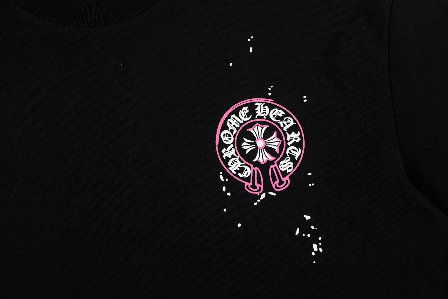 Chrome Hearts Tシャツ黒&白 H0154