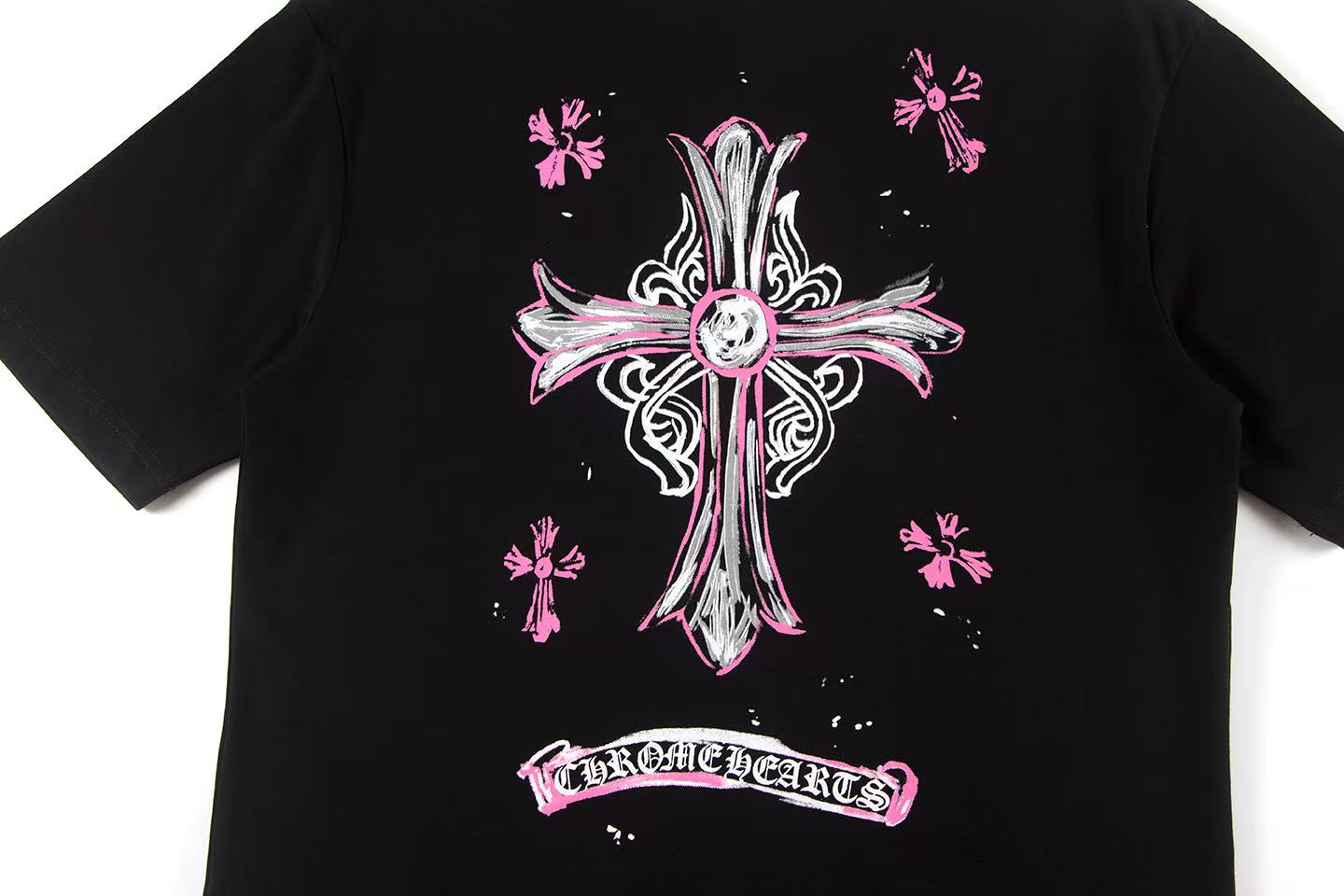 Chrome Hearts Tシャツ黒&白 H0154