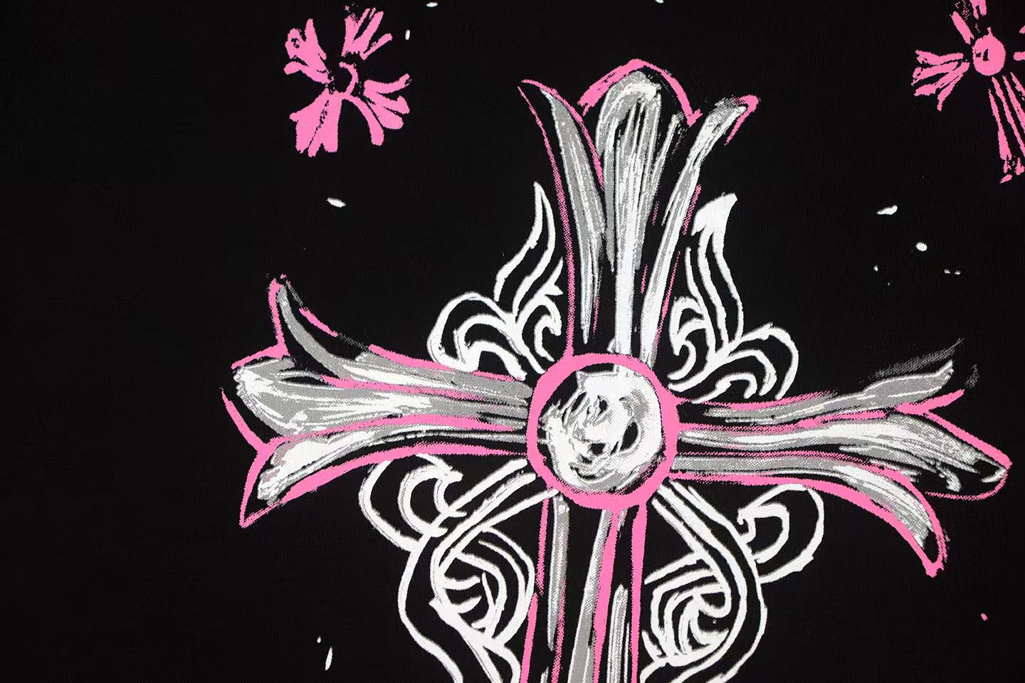 Chrome Hearts Tシャツ黒&白 H0154