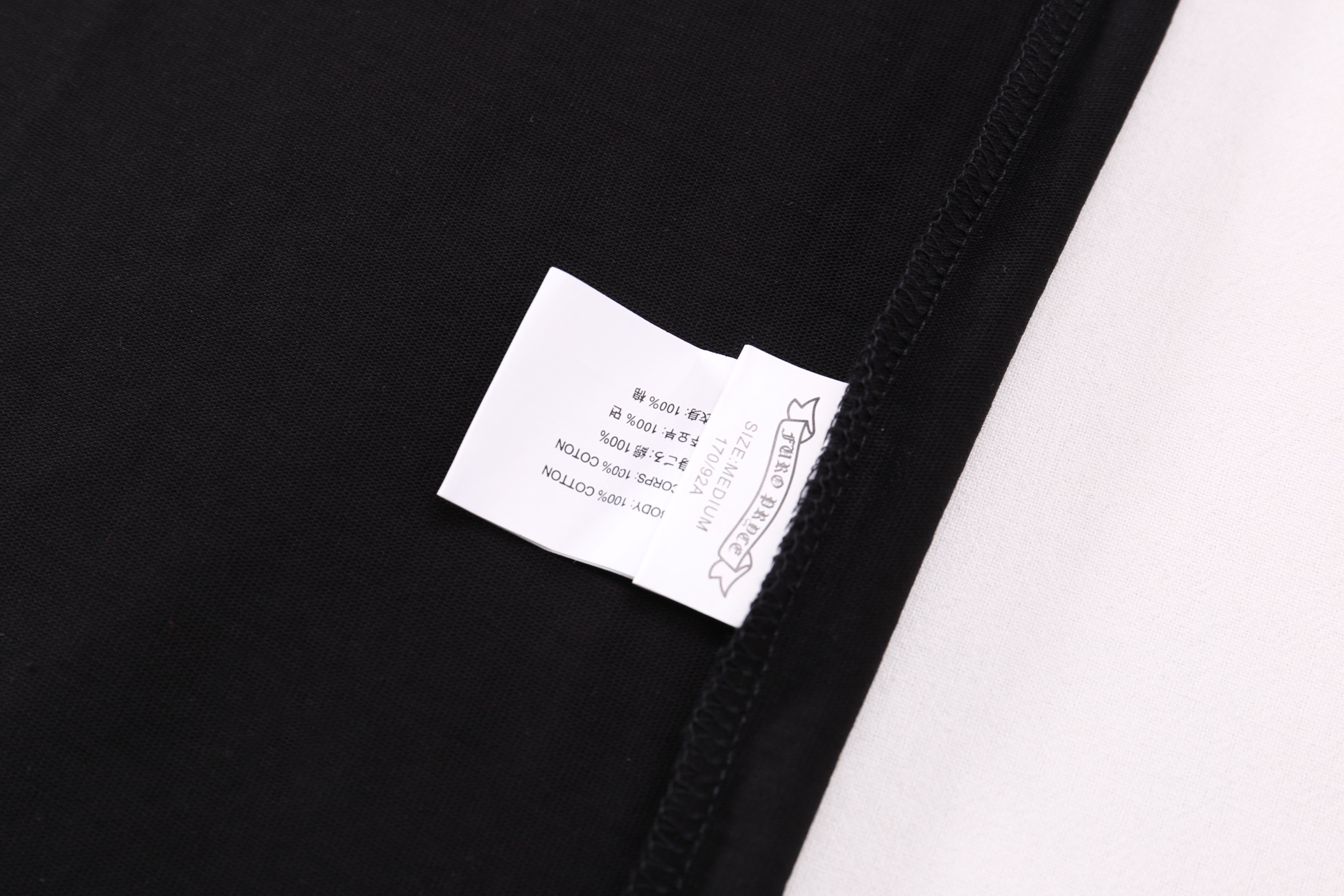 Chrome Hearts Tシャツ黒&白 H0159