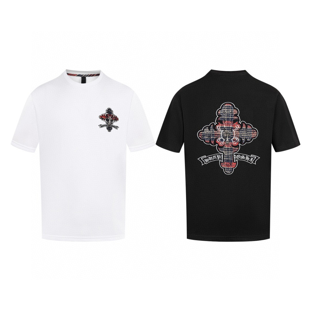Chrome Hearts Tシャツ黒&白 H0162