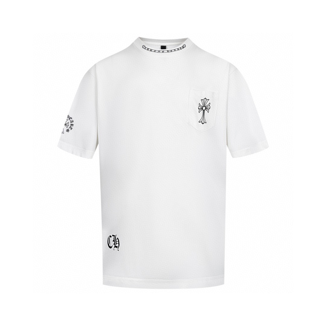 Chrome Hearts Tシャツ黒&白 H0163
