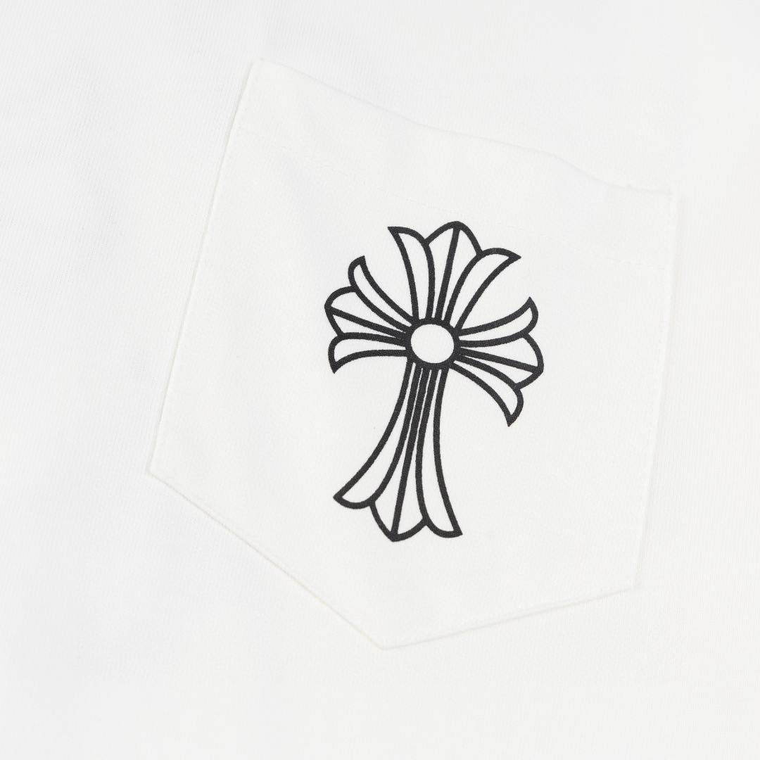 Chrome Hearts Tシャツ黒&白 H0163