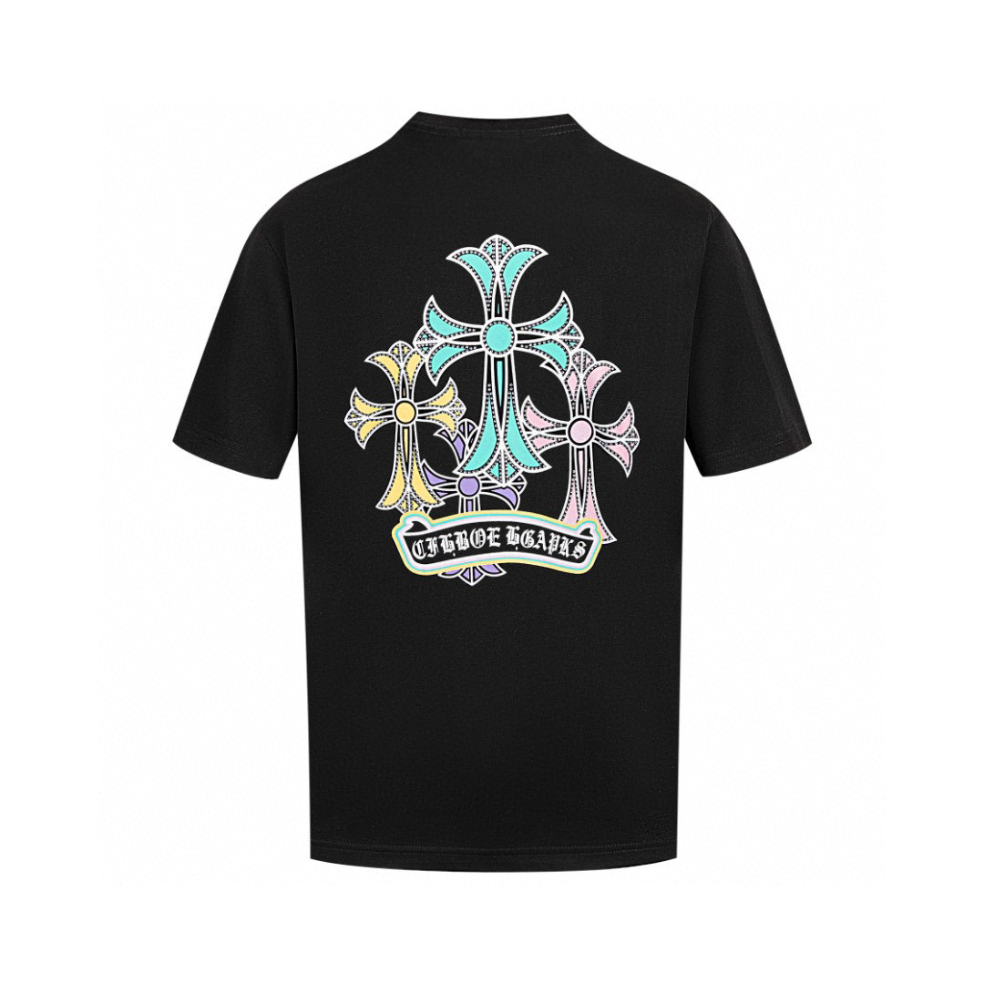 Chrome Hearts Tシャツ黒&白 H0164
