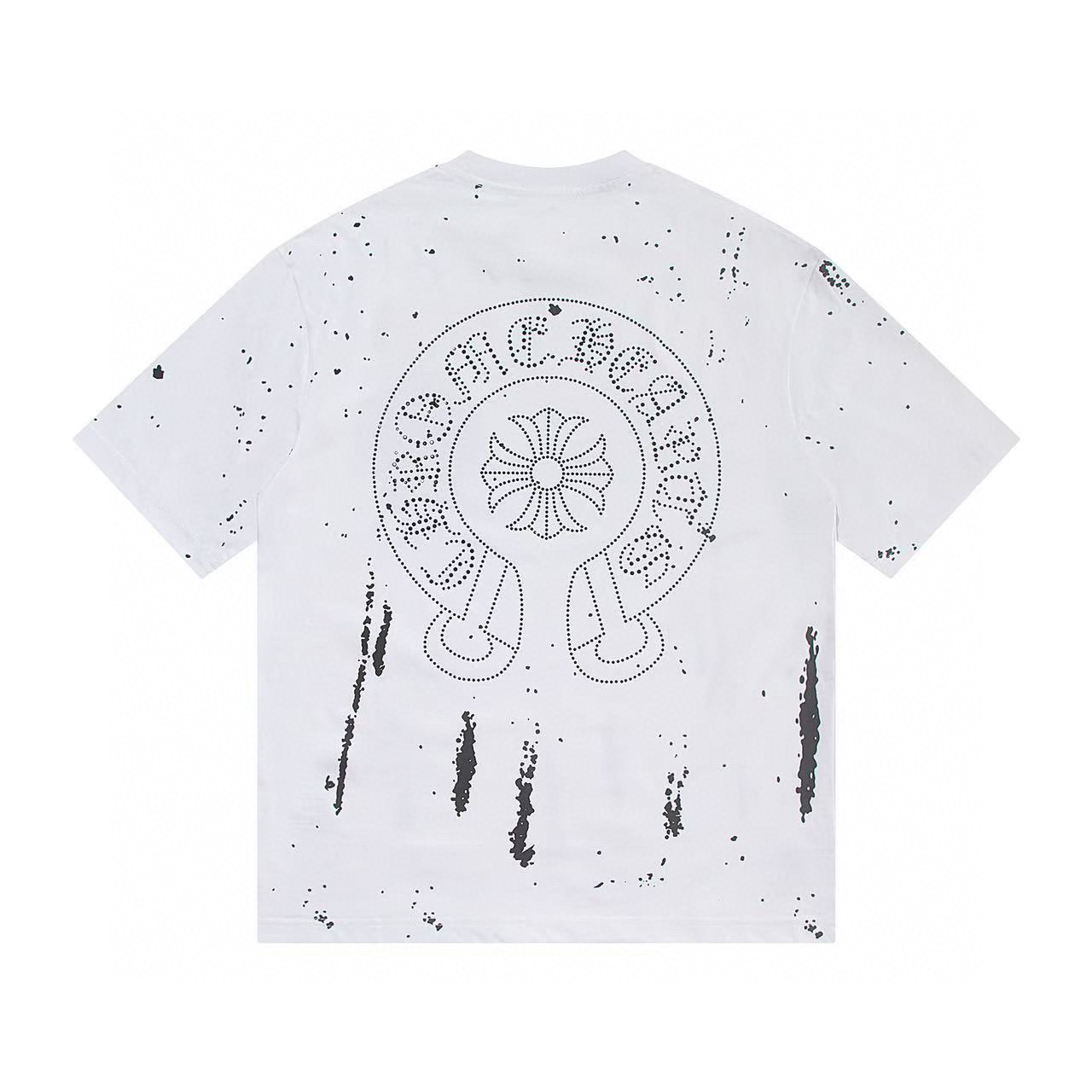 Chrome Hearts Tシャツ黒&白 zH0169