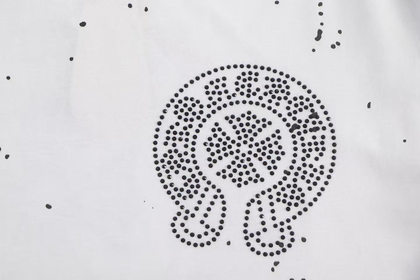 Chrome Hearts Tシャツ黒&白 zH0169