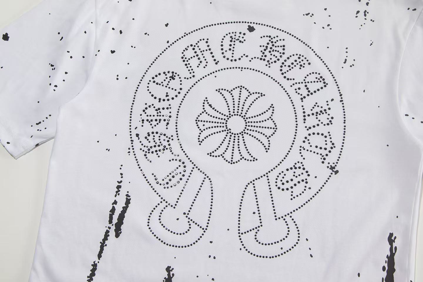 Chrome Hearts Tシャツ黒&白 zH0169