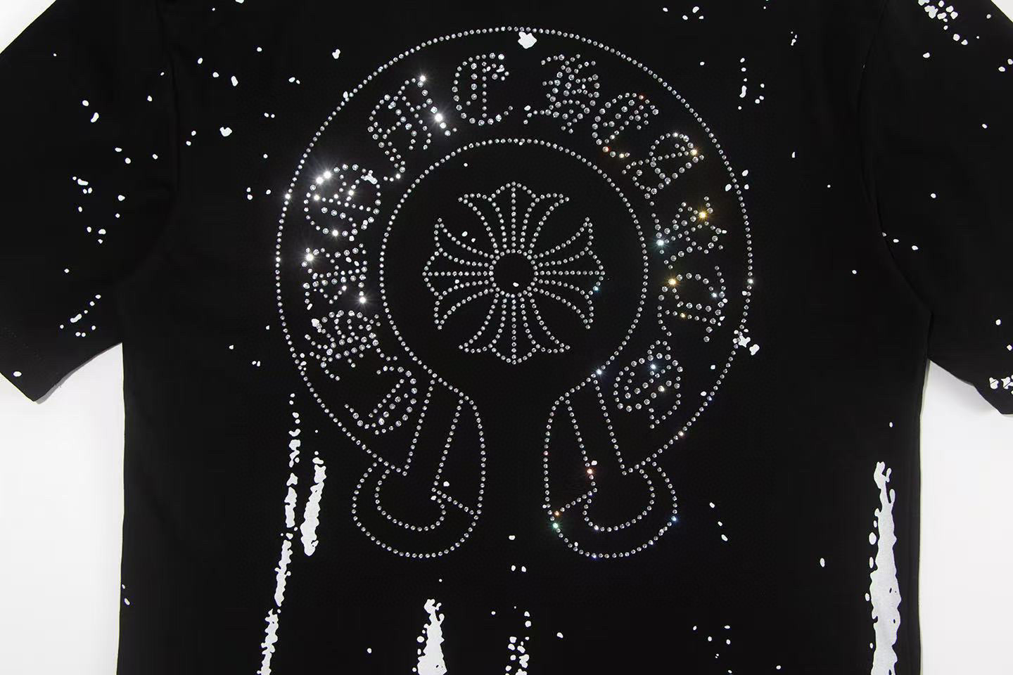 Chrome Hearts Tシャツ黒&白 zH0169