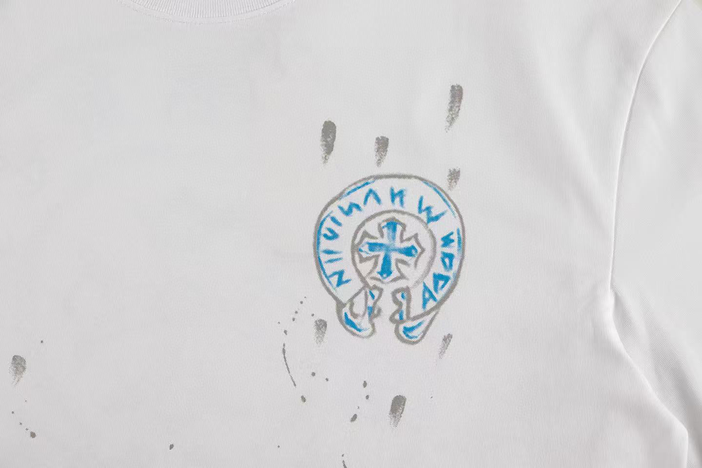 Chrome Hearts Tシャツ黒&白 zH0175
