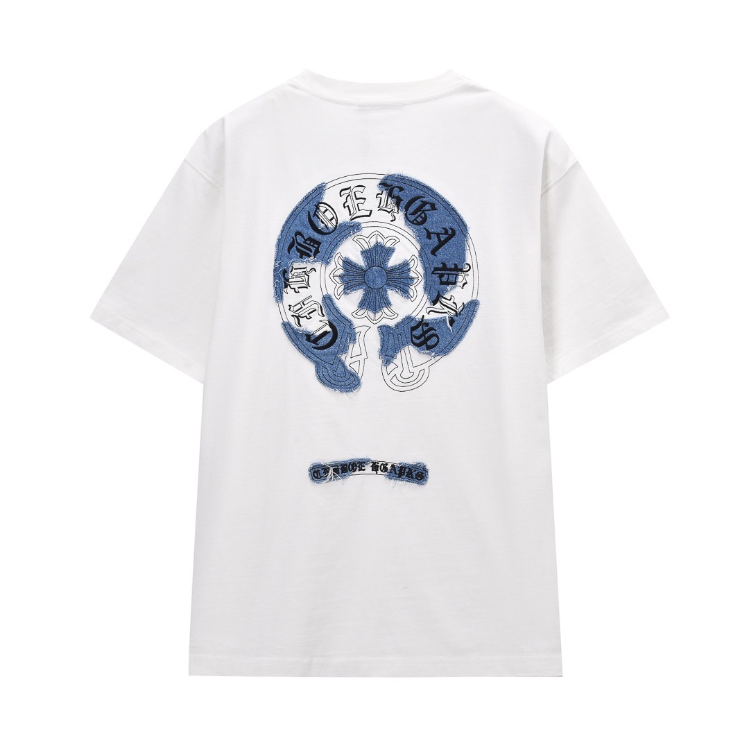 Chrome Hearts Tシャツ黒&白 zH0176