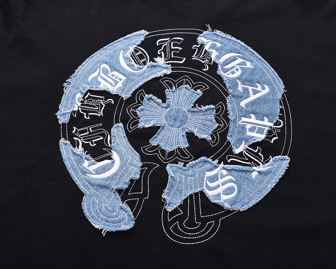 Chrome Hearts Tシャツ黒&白 zH0176