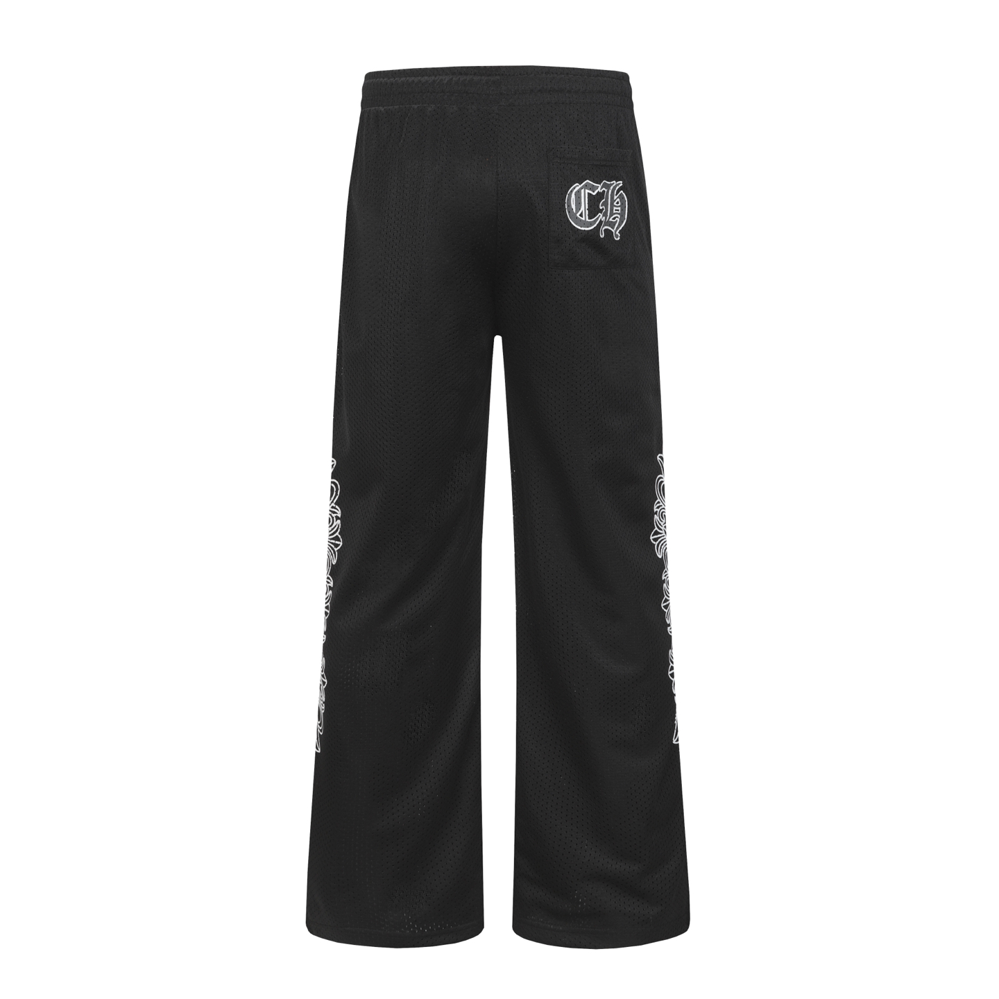 クロムハーツ（Chrome Hearts）CH 人気のサンスクリット（梵字）プリントメッシュダブルレイヤーホッケージャージ トレーニングセット