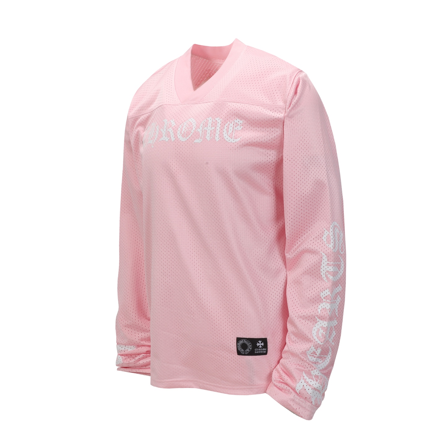 クロムハーツ（Chrome Hearts）CH 人気のサンスクリット（梵字）プリントメッシュダブルレイヤーホッケージャージ トレーニングセット